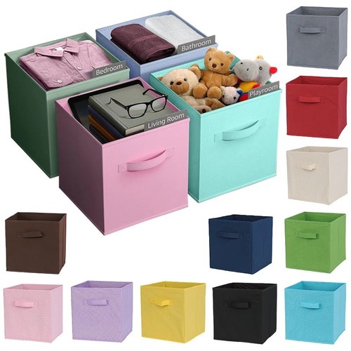 Cube storage boxes fabric - storage, box