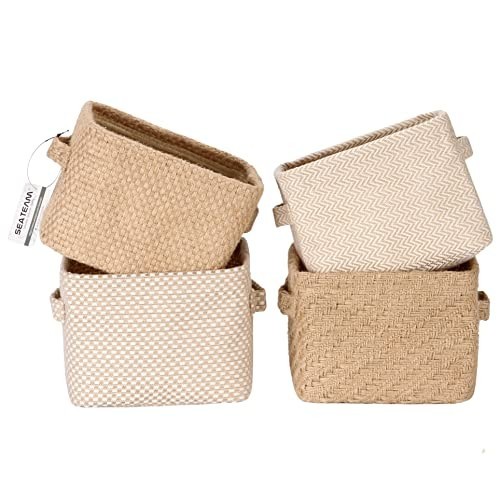 Set foldable jute storage - 4,