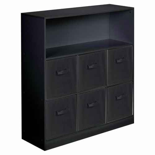 Wooden black wide - wide, cubed