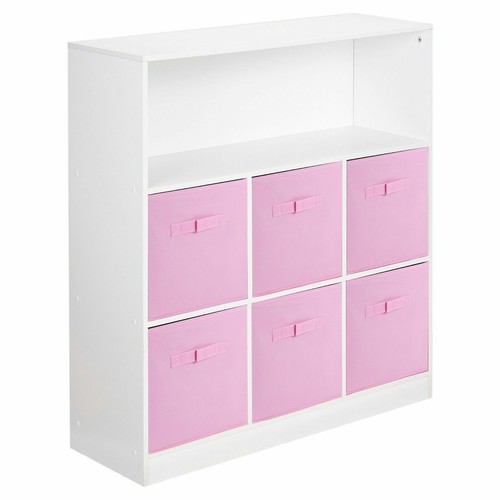 Wooden white cubed cupboard - wooden,
