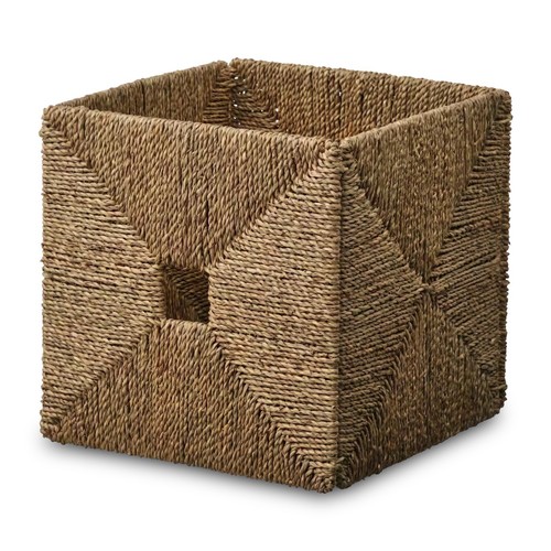 Kallax seagrass storage basket - seagrass,