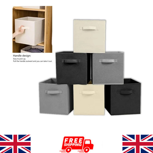 Cube storage boxes fabric box - storage,