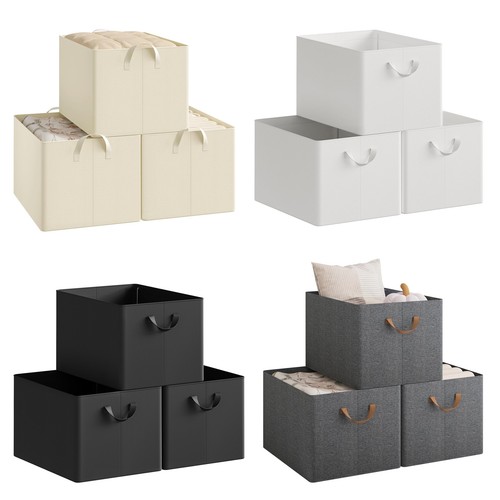 Foldable fabric storage - foldable, boxes