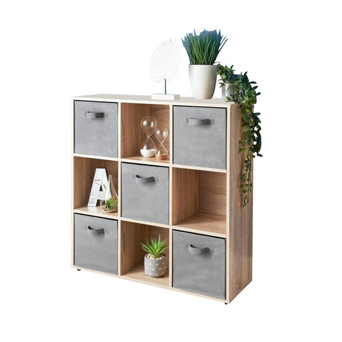 Cube wooden bookcase - wooden,