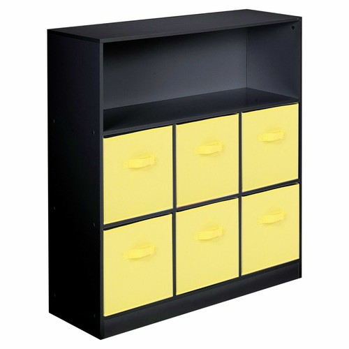 Wooden black wide - 7, cubed