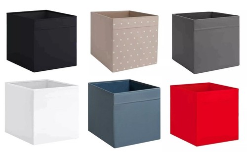 Collapsible fabric storage box - collapsible,