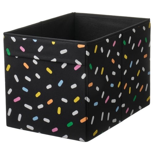 Black fabric storage - fabric,