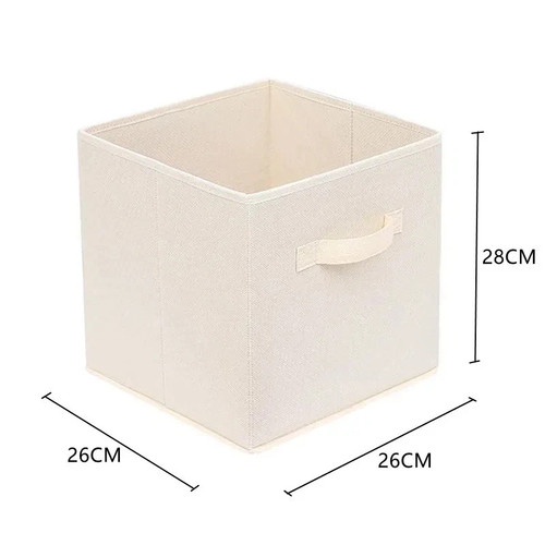 Cube storage boxes fabric - x4,