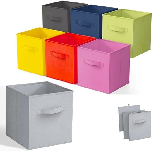 Cube storage boxes - boxes, fabric