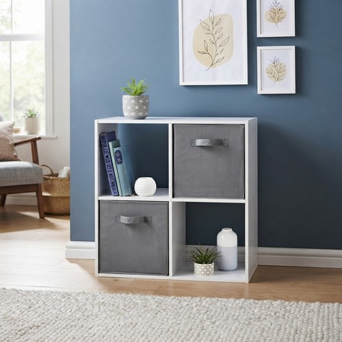 Space saving cube shelf - space-saving,
