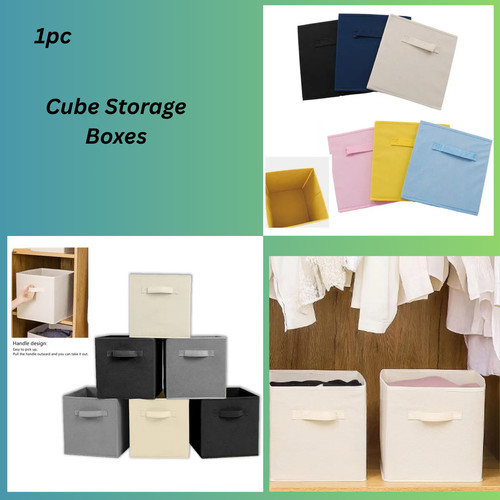 Cube storage boxes fabric box - cube,