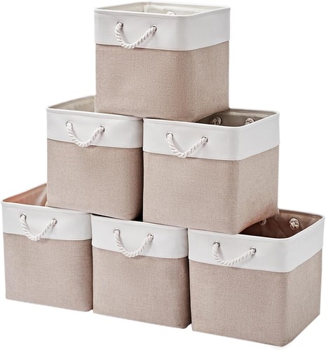 Collapsible cube storage boxes - collapsible,