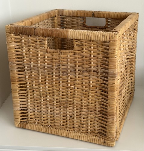 Ikea branas rattan cube - cube, square