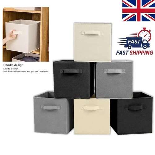 Fabric storage cube - fabric, canvas