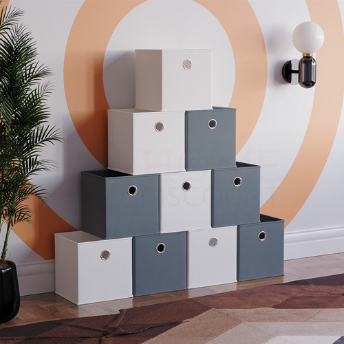 Foldable fabric storage - foldable,