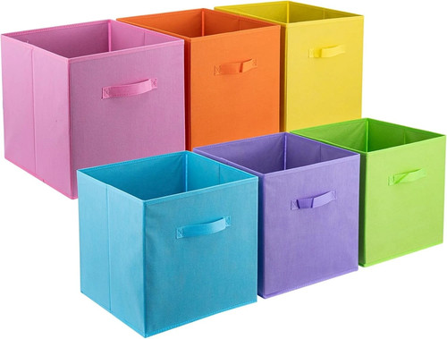Cube storage boxes - storage, fabric